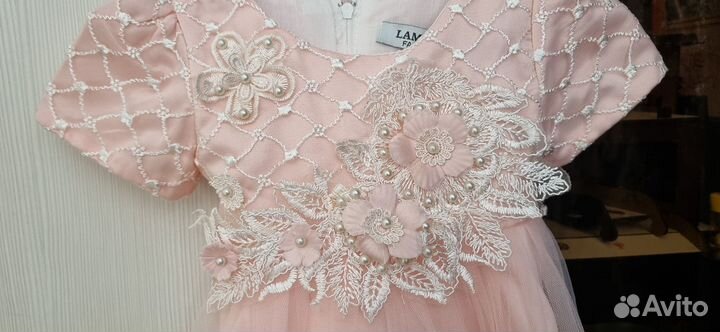 Платье для девочки 92