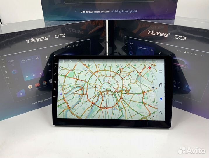 Магнитола Teyes CC3 6/128 для Toyota Prado 120