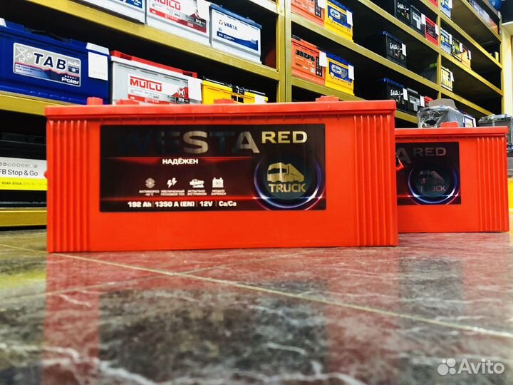 Купить аккумулятор Westa RED 192Ач 1350A truck