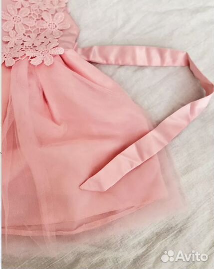 Платье для девочки80-86