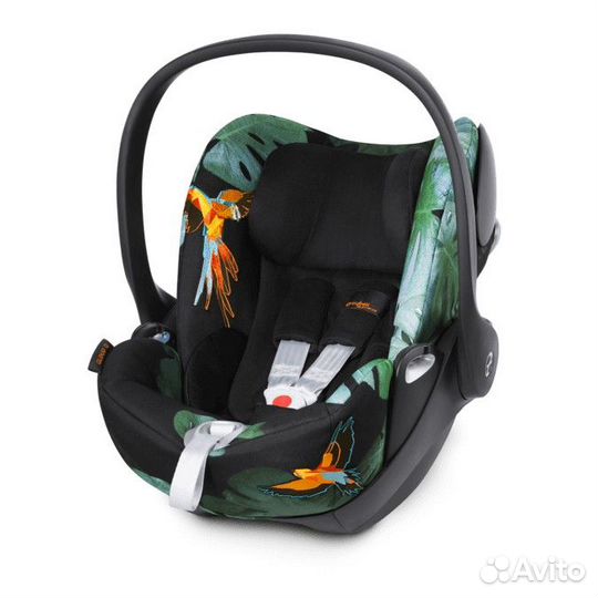 Автокресло Cybex Cloud Q platinum + база isofix