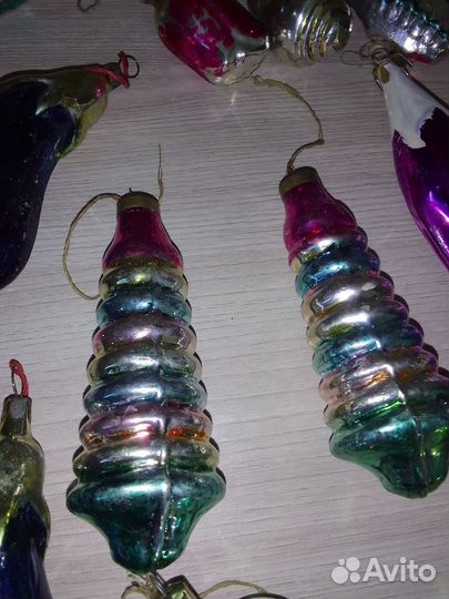 Елочные игрушки СССР