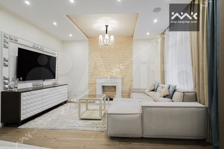 3-к. квартира, 93,7 м², 2/20 эт.