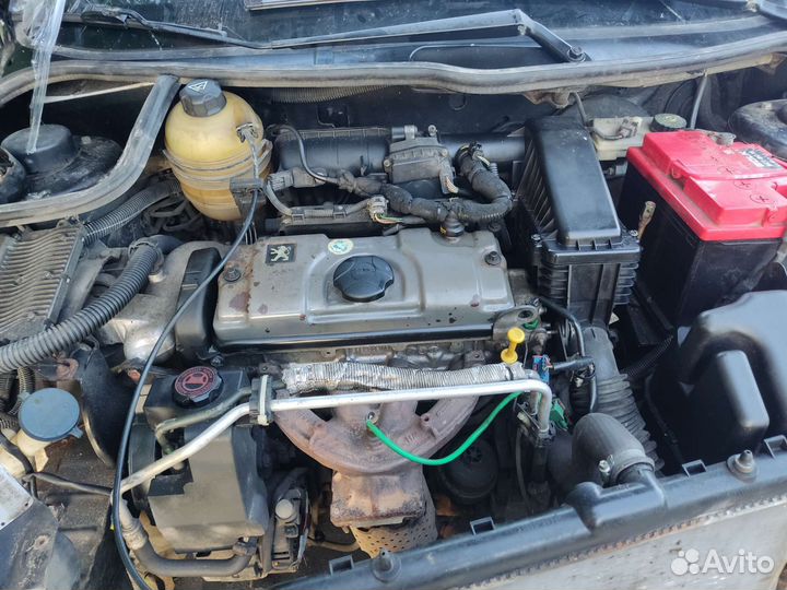 Двигатель, мотор (столбик) 1.4 KFW Пежо 206