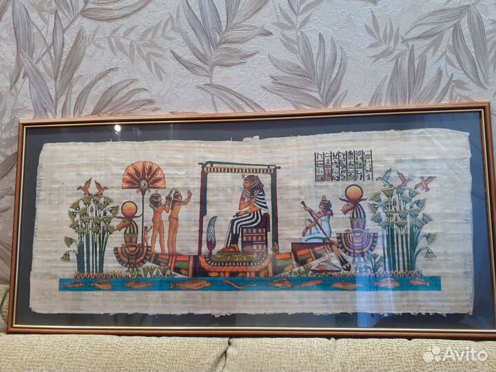 Папирус, гобелен и постер