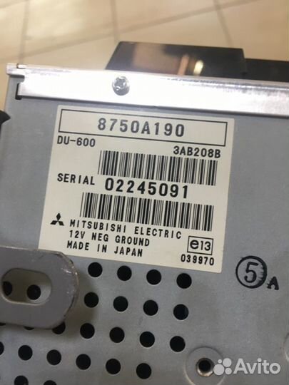 Информационный дисплей Mitsubishi Pajero Sport 2