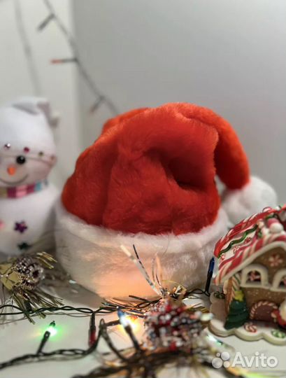 Шапка деда мороза