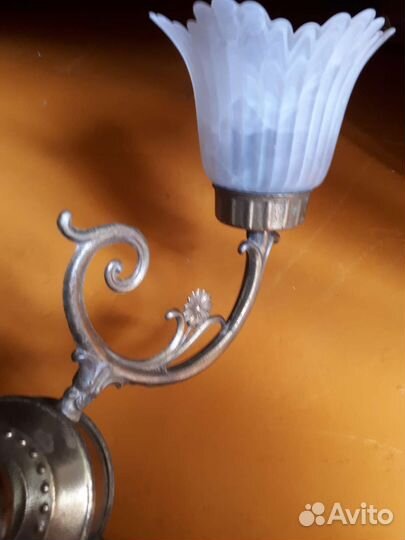 Люстра из бронзы