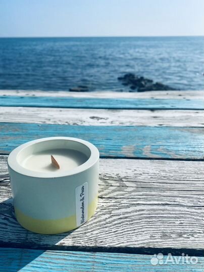 Ароматические свечи ручной работы