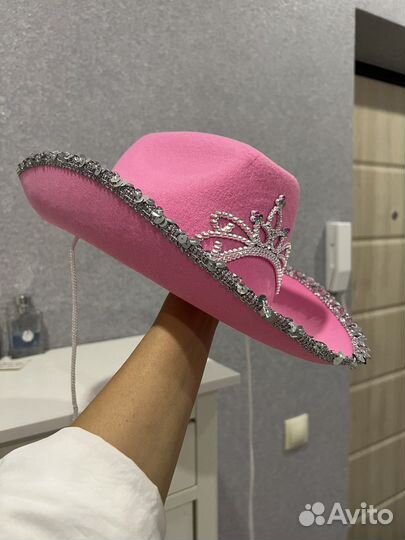 Шляпа ковбойская карнавальная