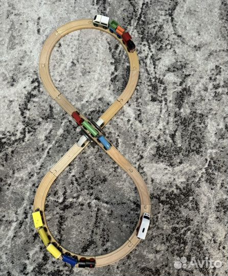 Деревянная железная дорога IKEA