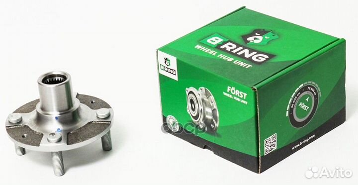 Ступица без подшип. hyundai Solaris (10) (перед.)