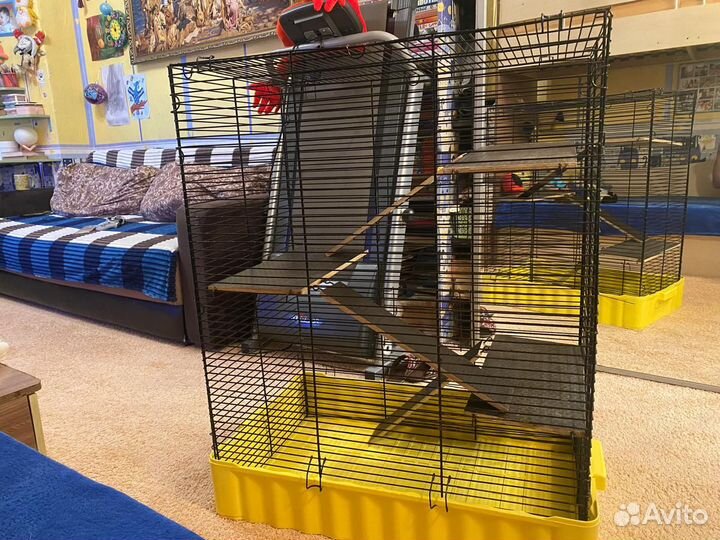 Клетка для грызунов большая