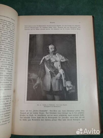 Антикварная книга Wiener Burgtheater