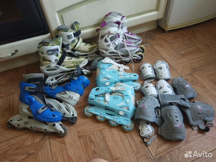 Роликовые коньки 34-41