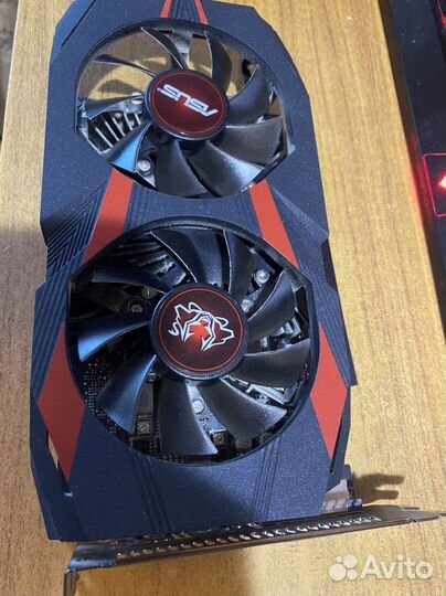 Видеокарта asus GeForce GTX 1050 Ti 4 гб