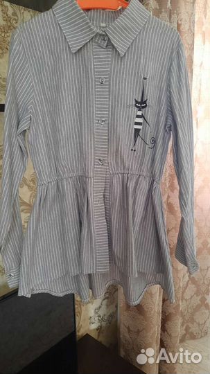 Рубашка белая для девочки