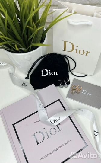 Брендовые серьги (упаковка)