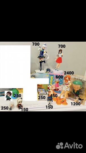 Много новых ориг.фигурок фильмов, аниме, игр