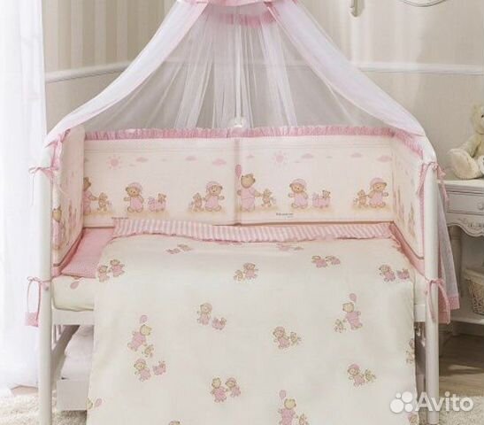 Набор постельного белья + бортики Perina Tiffany