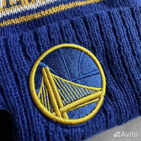 Шапка зимняя Golden State Warriors NBA