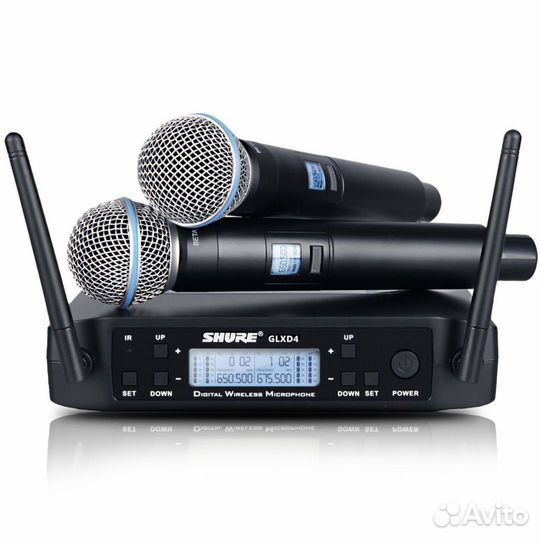 Микрофоны Shure Glxd4 беспроводные новые в коробке