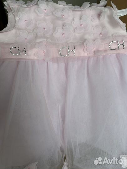Платье нарядное 68 74