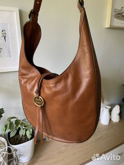 Сумка кожа massimo dutti