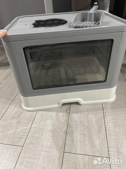 Туалет домик для кошек