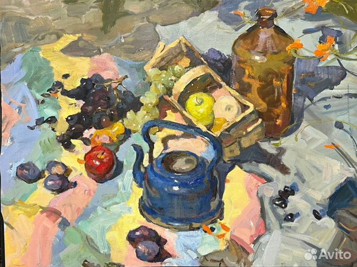 Картина маслом на холсте. 