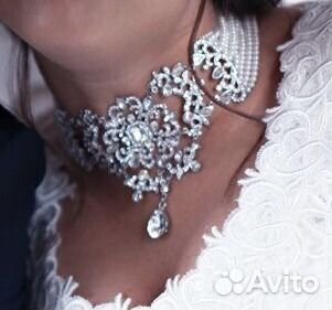 Продам свадебное ожерелье