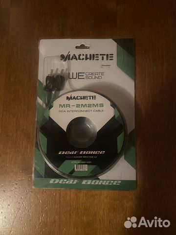 Межблочный кабель rca