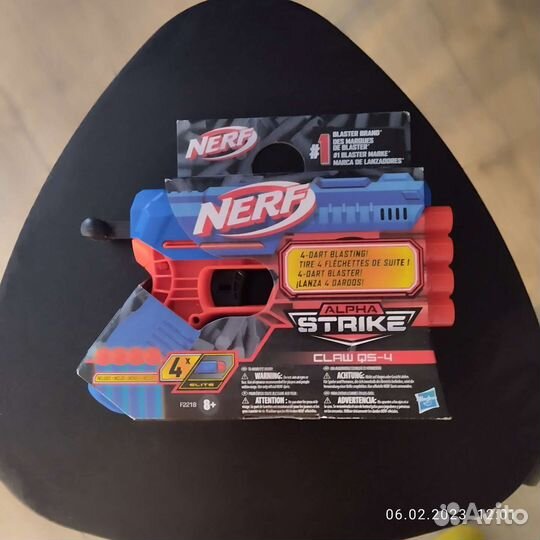 Бластер Nerf Alfa Strike оригинал (новый)
