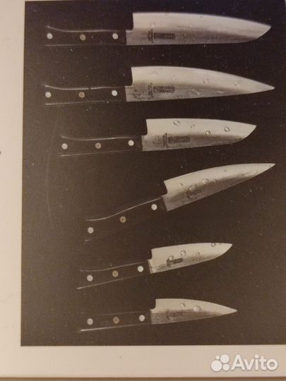 Набор кухонных профессиональных ножей, Японская ст