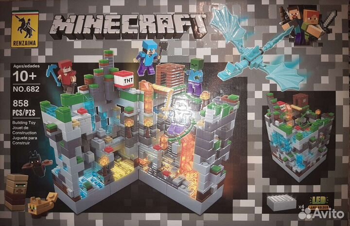 Конструктор Lego Minecraft Крепость