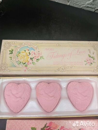 Винтажный набор мыла Avon