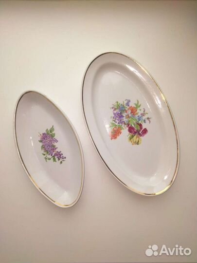 Блюдо фарфор СССР