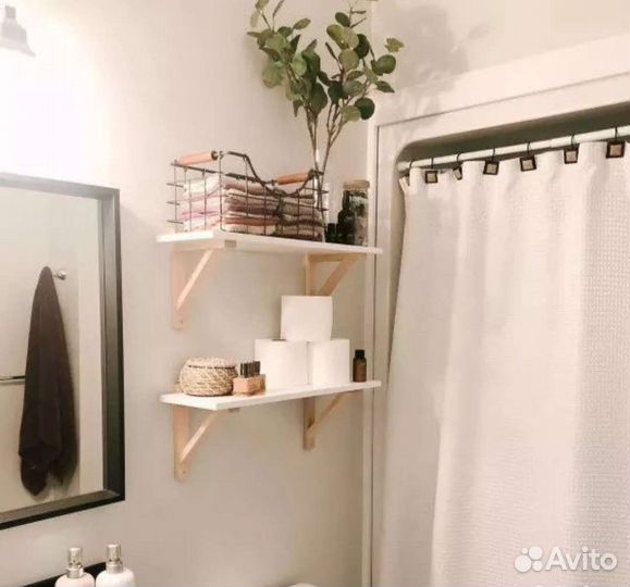 Комплект дизайнерских полок (аналог IKEA экби)