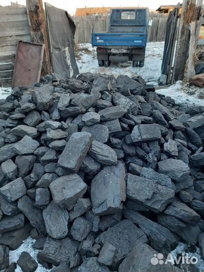 Уголь татаур, тигнинский, комок семечка орех