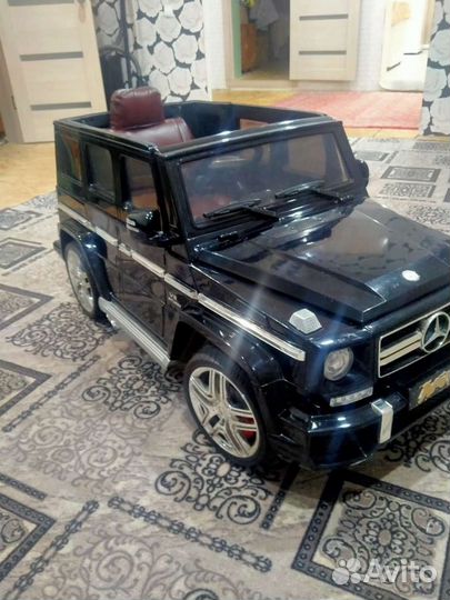 Детский электромобиль джип Мерседес