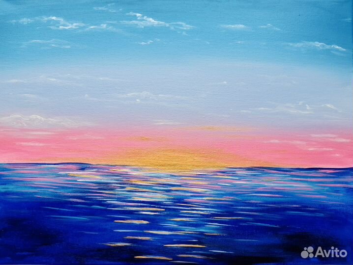 Авторская картина на холсте