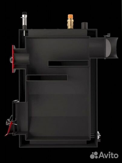 Твердотопливный котёл 65 квт