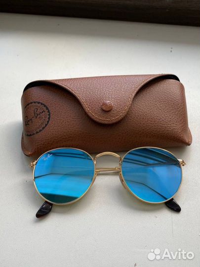 Солнцезащитные очки ray ban Round Metal