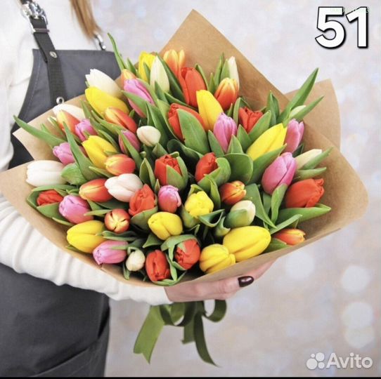 Букеты из тюльпанов (Арт.54997)