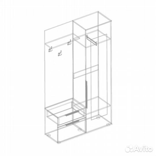 Прихожая левое и правой исп.(нстд)