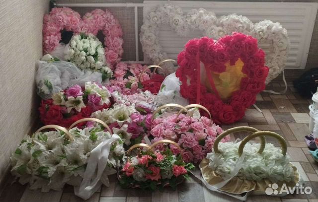 Свадебные украшения на машину продажа