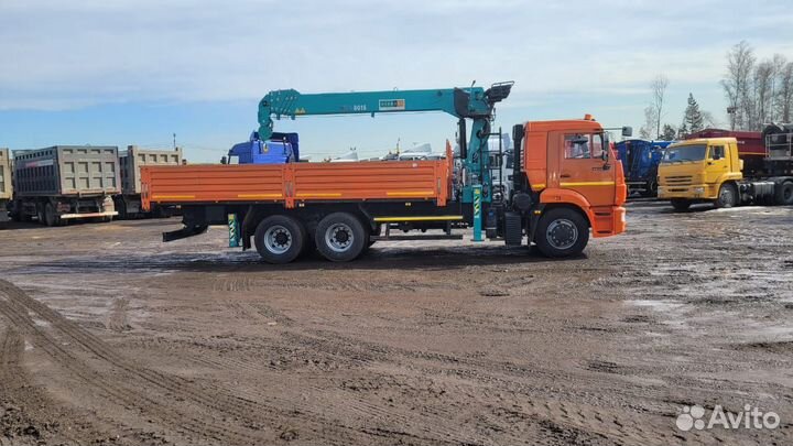 КАМАЗ 65115 с КМУ, 2023