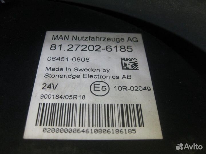 Панель приборов 81272026207 MAN, TGL