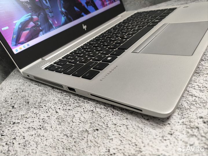 Ноутбук hp elitebook/ Алюминь