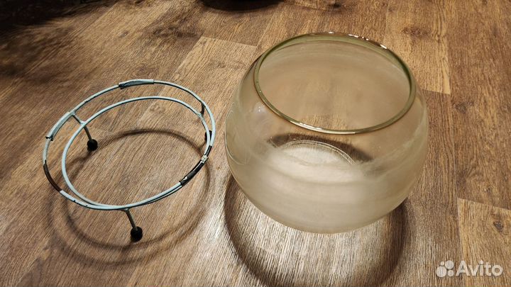 Аквариум 15 литров круглый